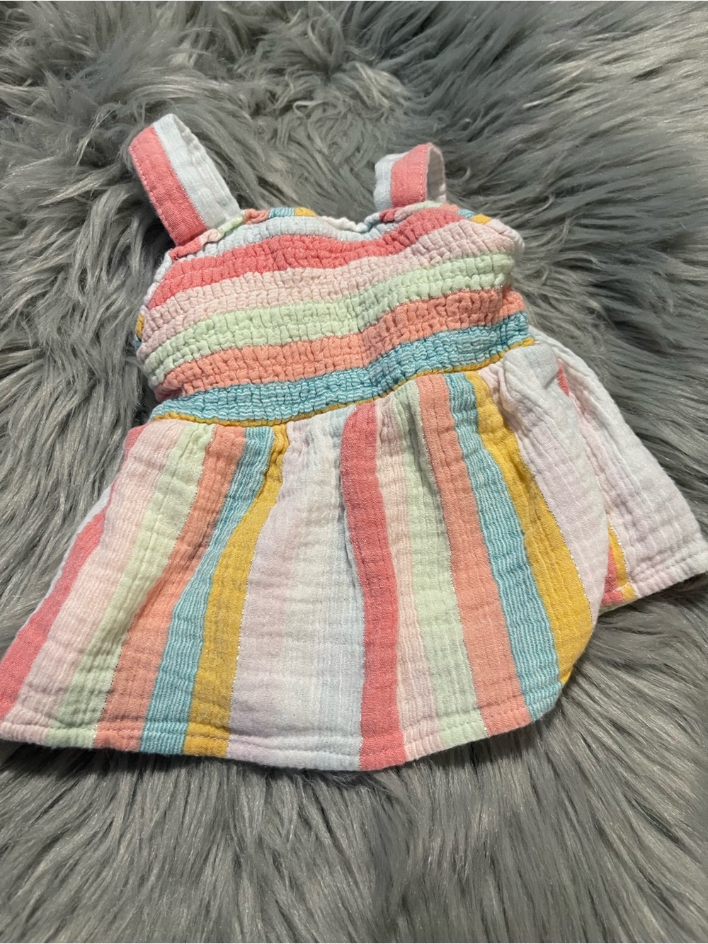 Cute baby girl top | Cat & Jack striped top 12 months #2840
